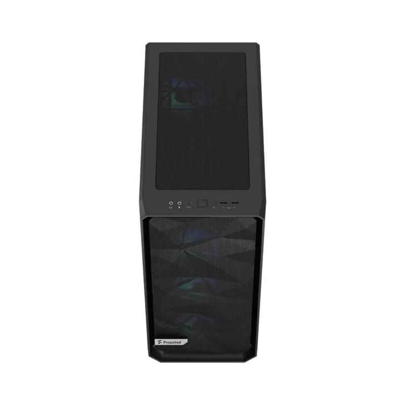 Fractal Design Meshify 2 Compact Computer Case (RGB Black TG Light Tint, RGB White TG Clear Tint) (FD-C-MES2C-06, FD-C-MES2C-08)