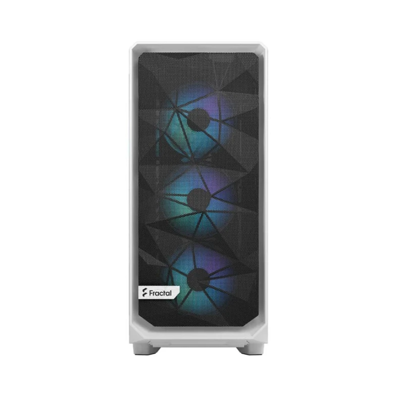 Fractal Design Meshify 2 Compact Computer Case (RGB Black TG Light Tint, RGB White TG Clear Tint) (FD-C-MES2C-06, FD-C-MES2C-08)