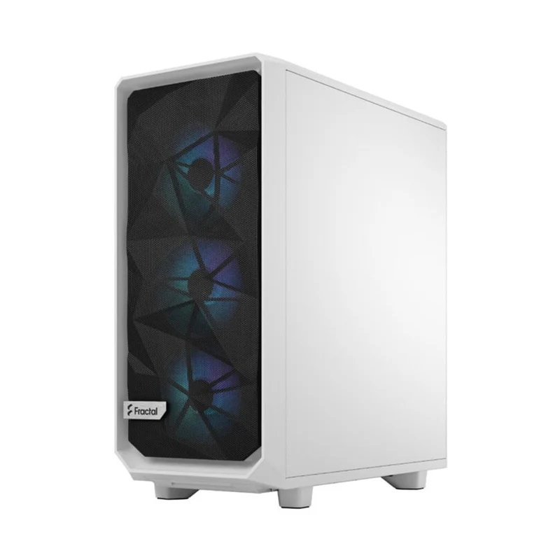 Fractal Design Meshify 2 Compact Computer Case (RGB Black TG Light Tint, RGB White TG Clear Tint) (FD-C-MES2C-06, FD-C-MES2C-08)