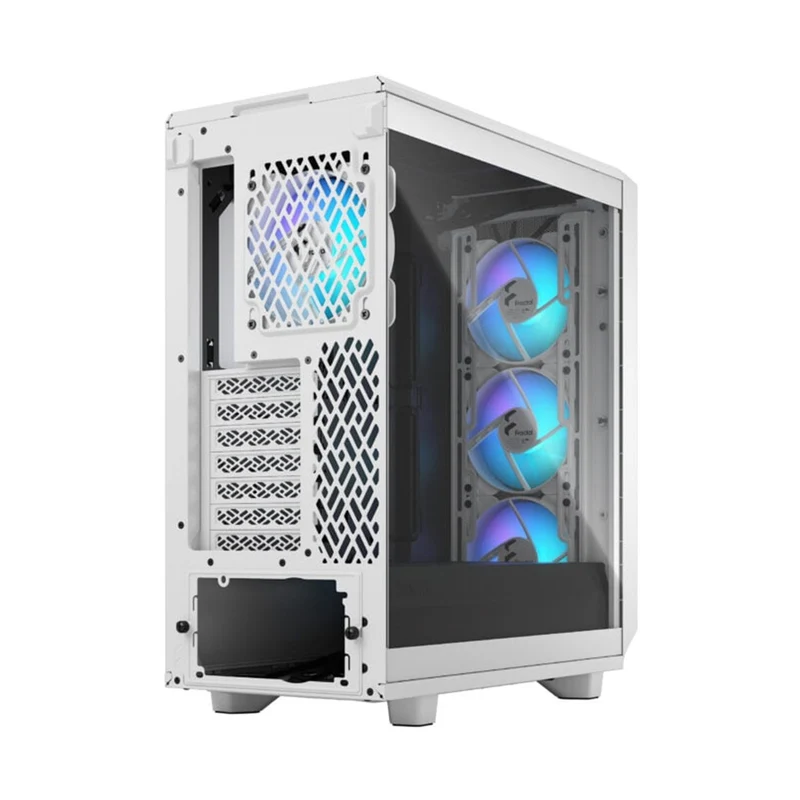 Fractal Design Meshify 2 Compact Computer Case (RGB Black TG Light Tint, RGB White TG Clear Tint) (FD-C-MES2C-06, FD-C-MES2C-08)