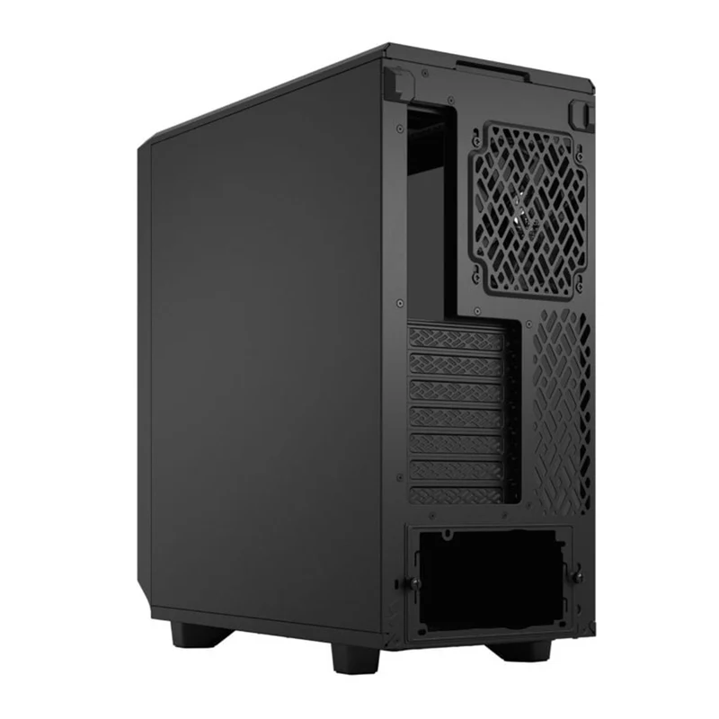 Fractal Design Meshify 2 Compact Computer Case (Black Solid, Black TG Light Tint) (FD-C-MES2C-01, FD-C-MES2C-03)