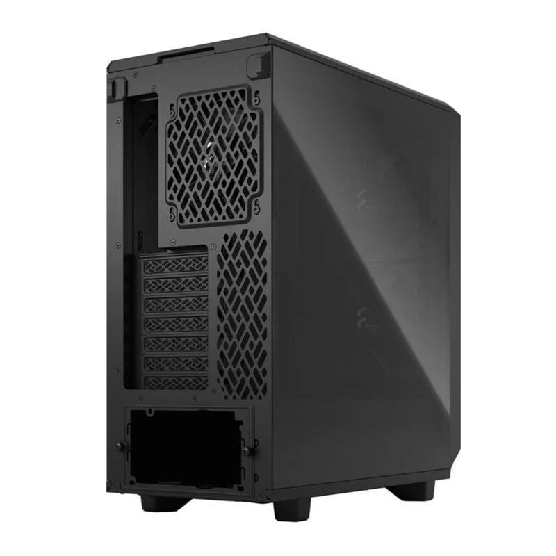 Fractal Design Meshify 2 Compact Computer Case (Black Solid, Black TG Light Tint) (FD-C-MES2C-01, FD-C-MES2C-03)