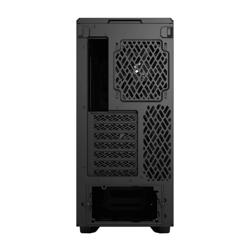 Fractal Design Meshify 2 Compact Computer Case (Black Solid, Black TG Light Tint) (FD-C-MES2C-01, FD-C-MES2C-03)