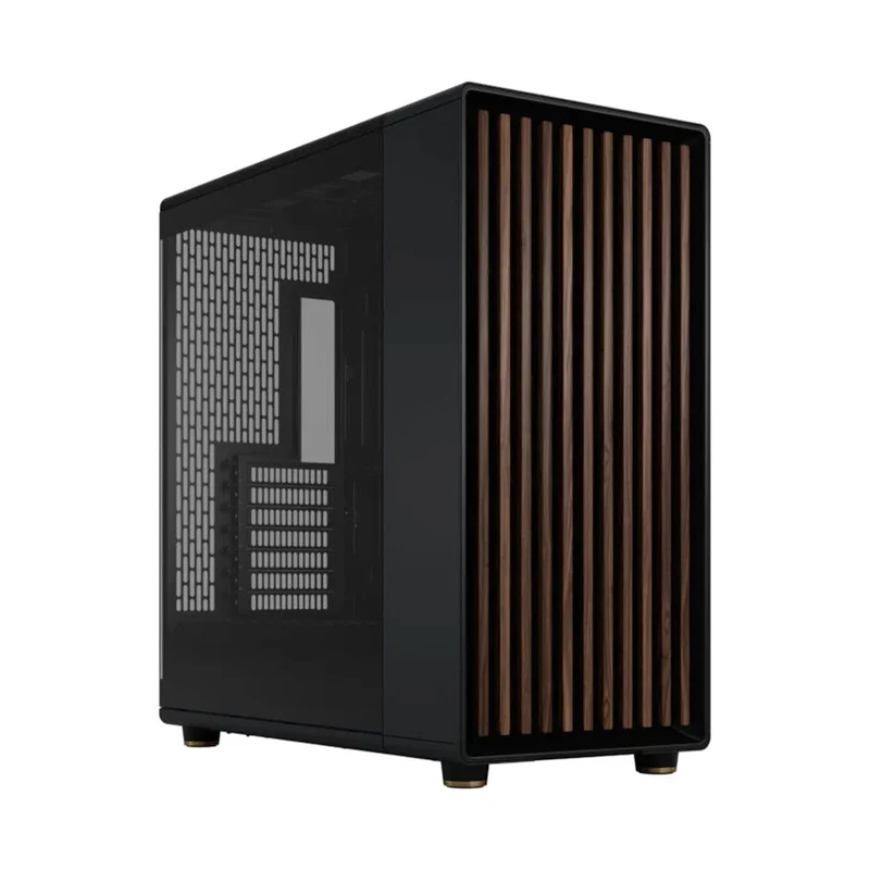 Fractal Design North XL RC Version Computer Case (RC Charcoal Black TG Dark Tint, RC Chalk White TG Clear Tint)