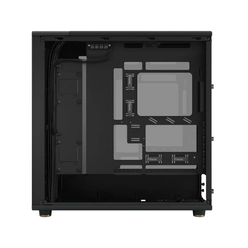 Fractal Design North XL RC Version Computer Case (RC Charcoal Black TG Dark Tint, RC Chalk White TG Clear Tint)