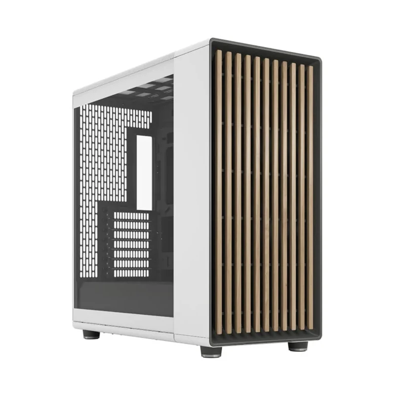Fractal Design North XL RC Version Computer Case (RC Charcoal Black TG Dark Tint, RC Chalk White TG Clear Tint)