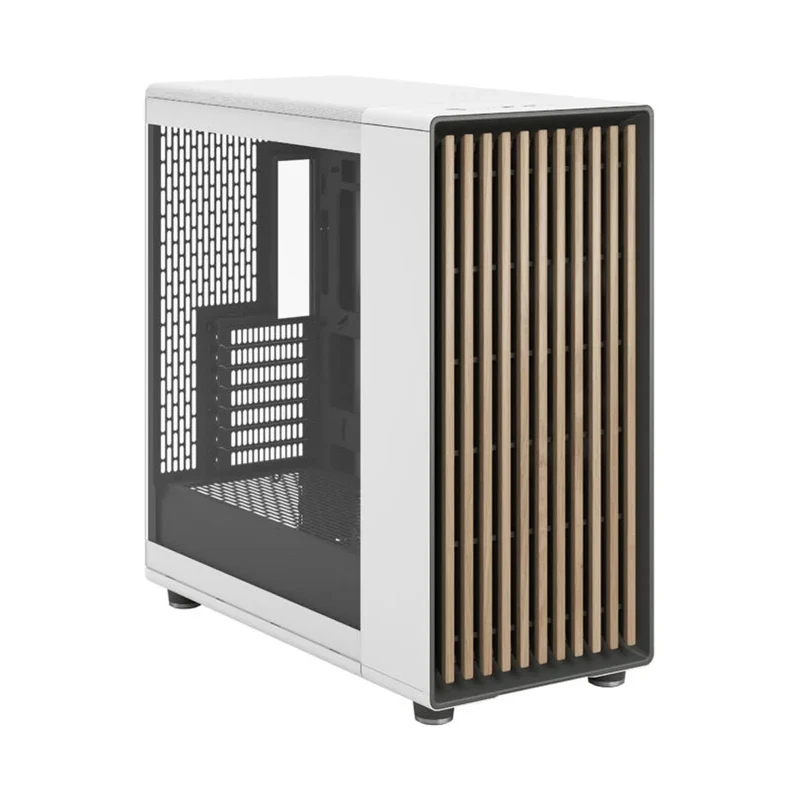 Fractal Design North XL RC Version Computer Case (RC Charcoal Black TG Dark Tint, RC Chalk White TG Clear Tint)