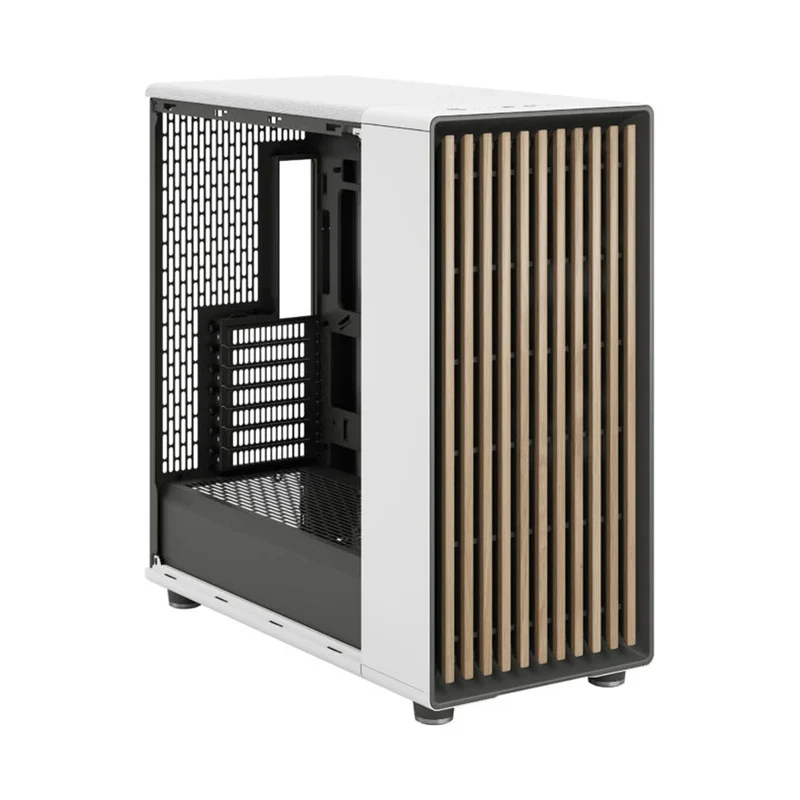 Fractal Design North XL RC Version Computer Case (RC Charcoal Black TG Dark Tint, RC Chalk White TG Clear Tint)