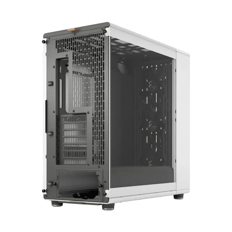 Fractal Design North XL RC Version Computer Case (RC Charcoal Black TG Dark Tint, RC Chalk White TG Clear Tint)