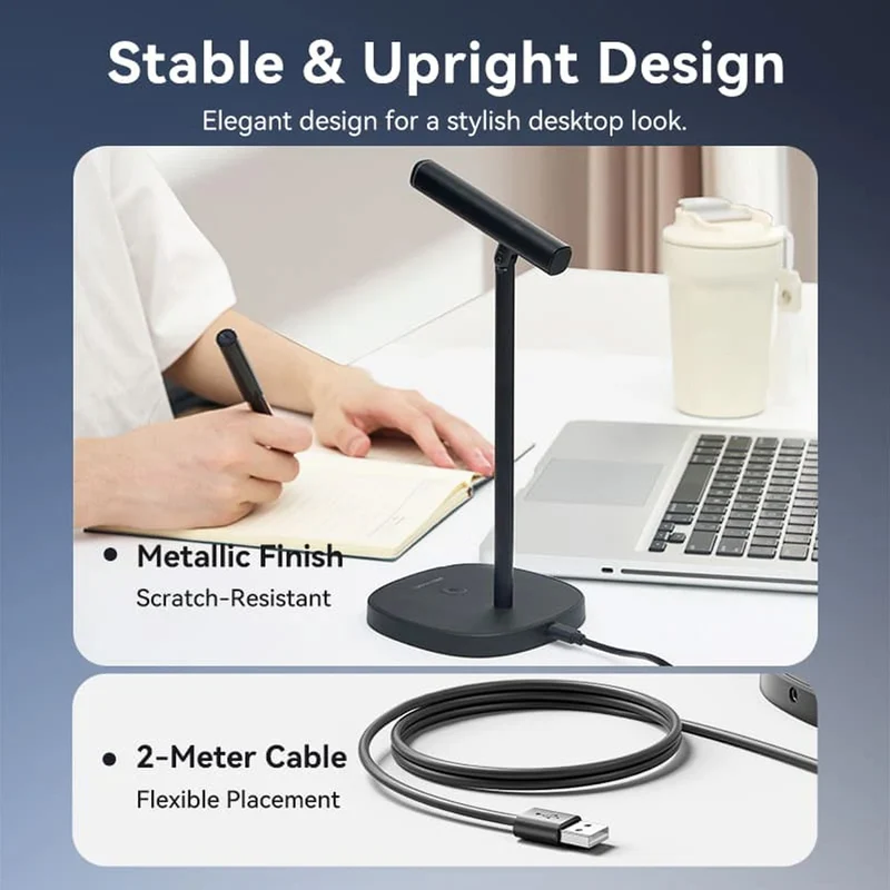 Vention USB Desktop Microphone with Mute Button (Black) (NCCB0)