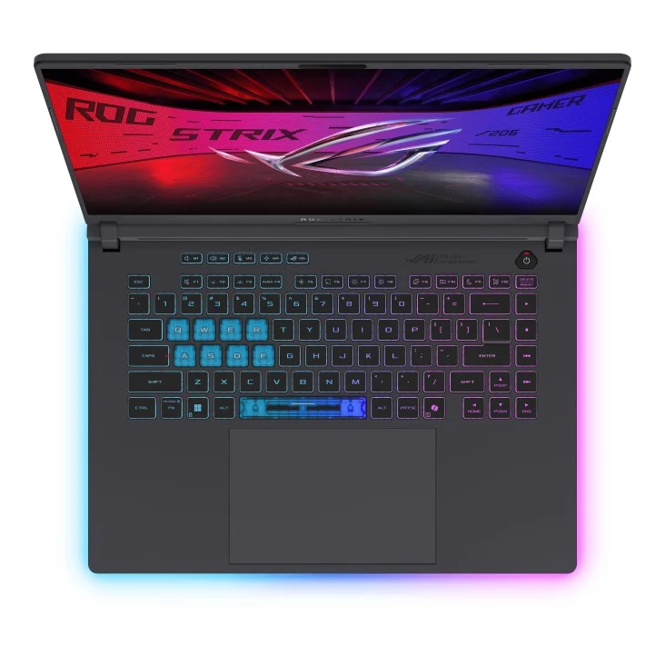 Asus ROG Strix G16 G615LR-S5150WSM Gaming Laptop (Volt Green) | 16" 2.5K (2560x1600) 240Hz IPS | Core Ultra 9 275HX | 16GB RAM | 1TB SSD | RTX 5070 Ti | Windows 11 Home | MS Office Home 2024 + MS 365 Basic + ROG Impact Gaming Mouse + ROG Backpack