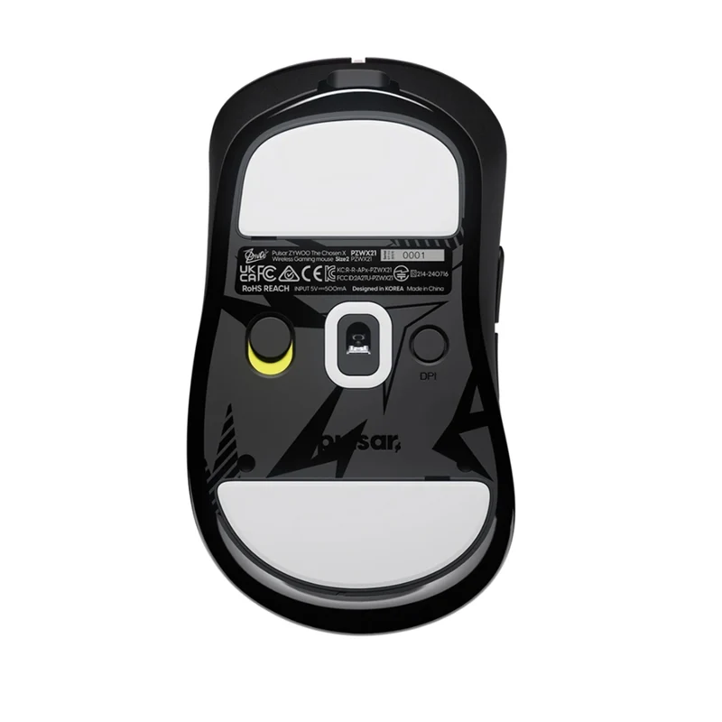 Pulsar ZywOo The Chosen Mouse eSports Gaming Mouse Medium (Black, White) (PZWX21, PZWX22)