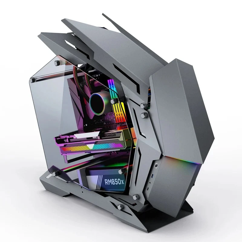Jonsbo MOD-3 Mini Mech Warrior M-ATX Computer Case (Black)