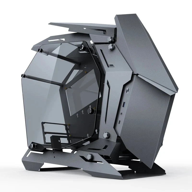 Jonsbo MOD-3 Mini Mech Warrior M-ATX Computer Case (Black)