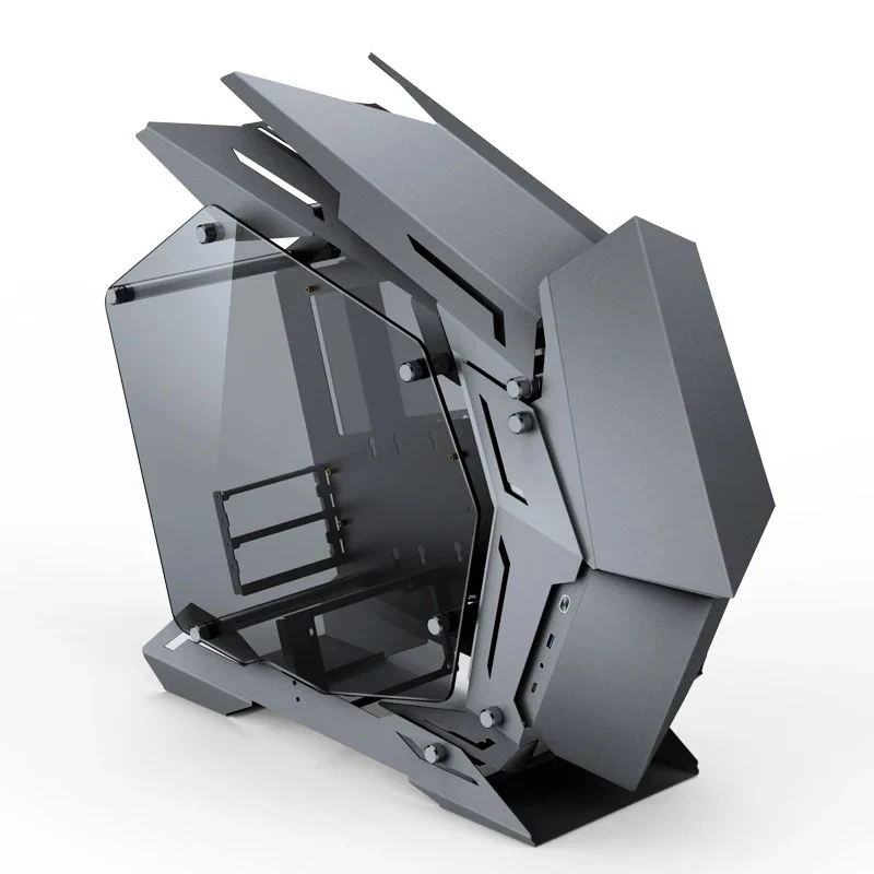 Jonsbo MOD-3 Mini Mech Warrior M-ATX Computer Case (Black)