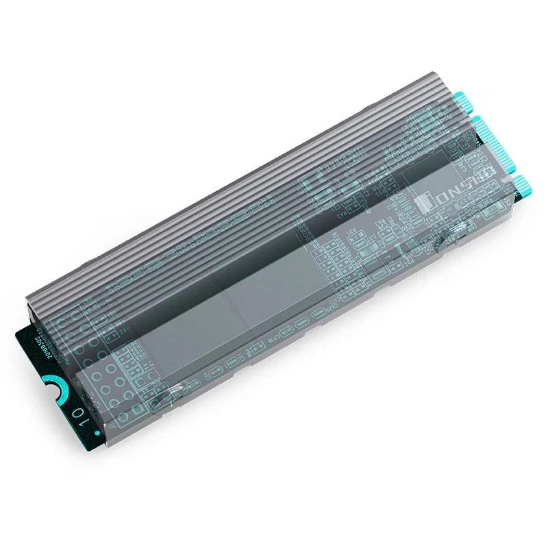 Jonsbo M2-6 SSD Air Cooling Radiator (Grey)