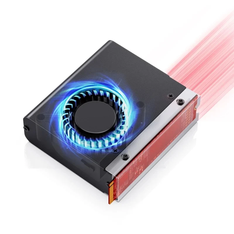 Jonsbo M.2-10 SSD Air Cooling Radiator (Black)