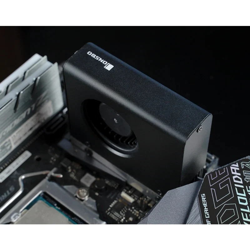 Jonsbo M.2-10 SSD Air Cooling Radiator (Black)