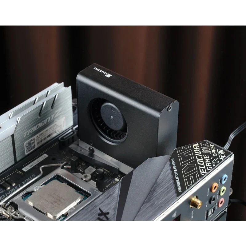 Jonsbo M.2-10 SSD Air Cooling Radiator (Black)