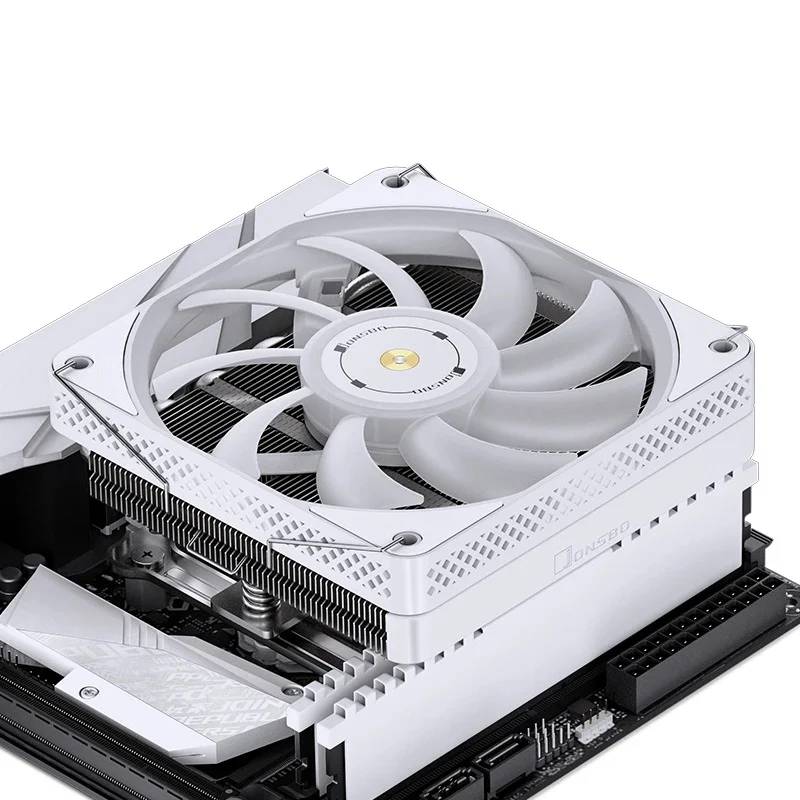 Jonsbo HP-600 Top Flow CPU Cooler (Black, White)