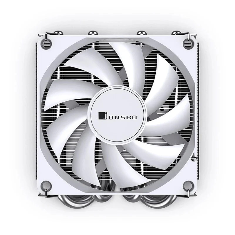 Jonsbo HP-400S Top Flow CPU Cooler (Black, White)