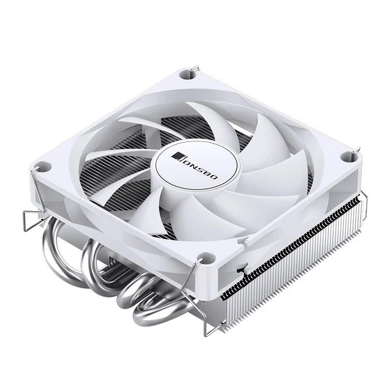 Jonsbo HP-400S Top Flow CPU Cooler (Black, White)