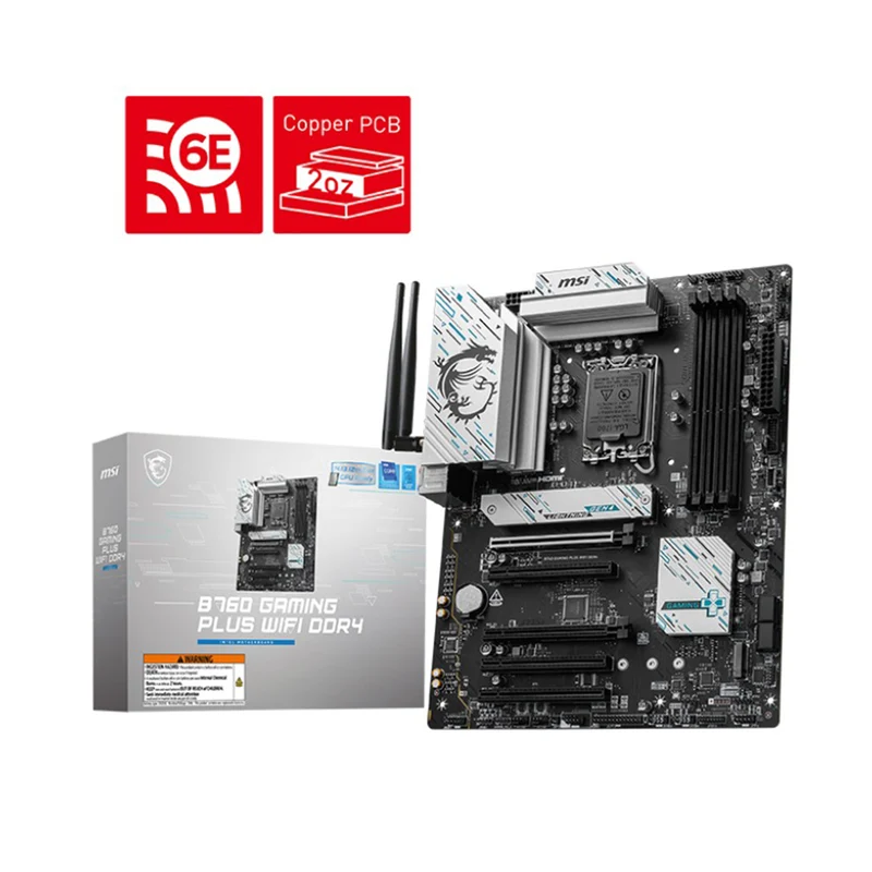 MSI B760 Gaming Plus Wifi DDR4 Intel Motherboard