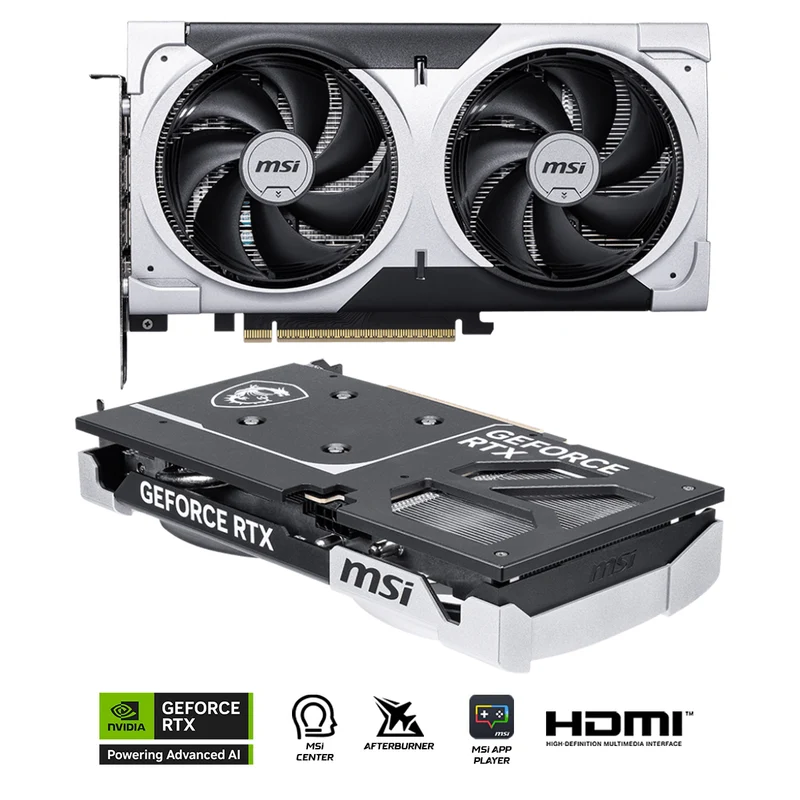 MSI Geforce RTX 5060 Ti 8GB Ventus 2X OC Plus GDDR7 Graphics Card