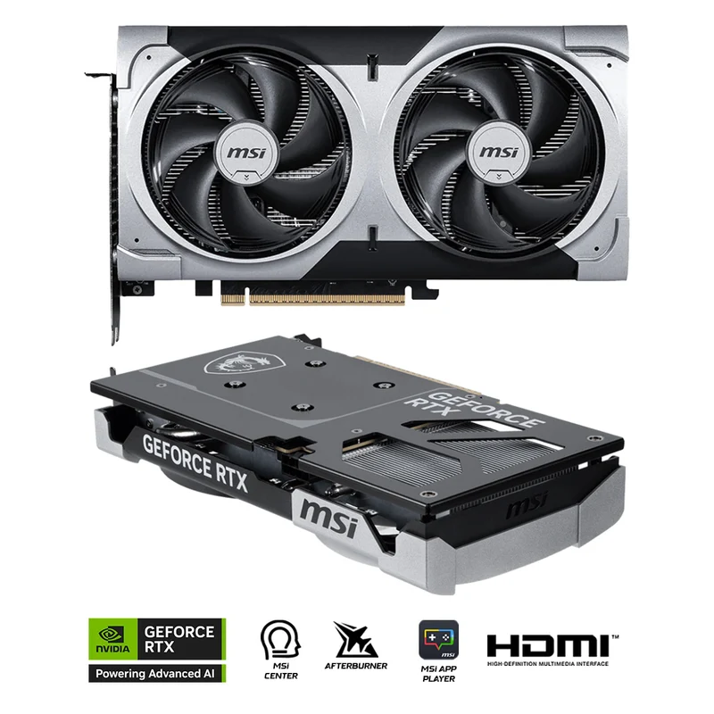 MSI Geforce RTX 5060 Ti 16GB Ventus 2x OC Plus GDDR7 Graphics Card