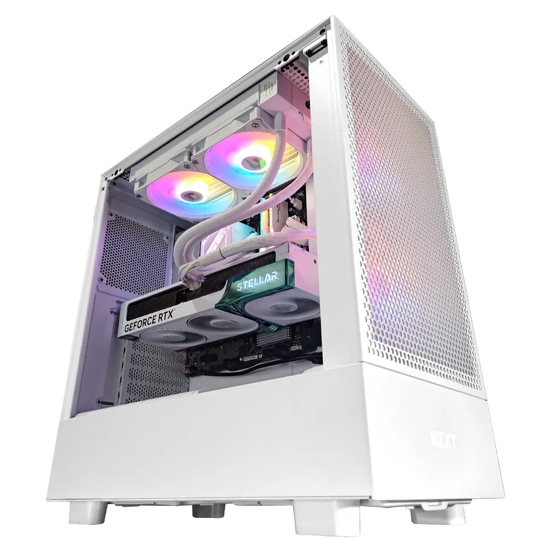 Sophos H5 Flow White Desktop Gaming PC | AMD Ryzen 7 7700X | 32GB RAM | 1TB SSD | RTX 5070 OC | Windows 11 Pro
