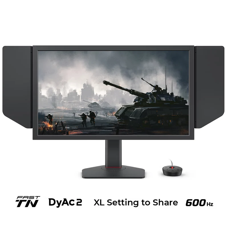 BenQ Zowie XL2586X+ 24" (1920X1080) 600Hz Fast TN DYAC2 Gaming Monitor for Esports (Grey)