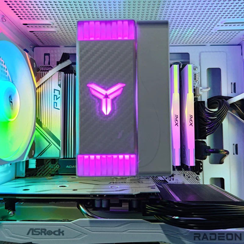 Alpha DB330M Mesh White Desktop Gaming PC | AMD Ryzen 5 5500GT | 16GB RAM | 512GB SSD | RX 6600 | Windows 11 Pro