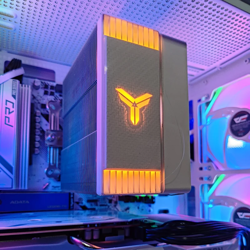 Alpha DB330M Mesh White Desktop Gaming PC | AMD Ryzen 5 5500GT | 16GB RAM | 512GB SSD | RX 6600 | Windows 11 Pro
