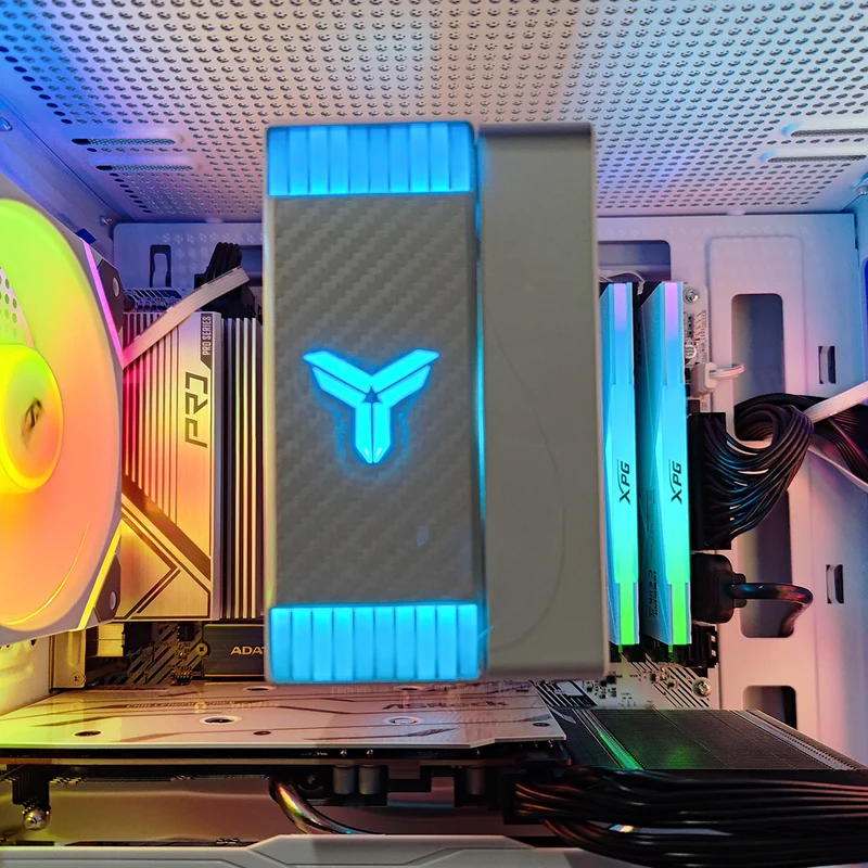 Alpha DB330M Mesh White Desktop Gaming PC | AMD Ryzen 5 5500GT | 16GB RAM | 512GB SSD | RX 6600 | Windows 11 Pro