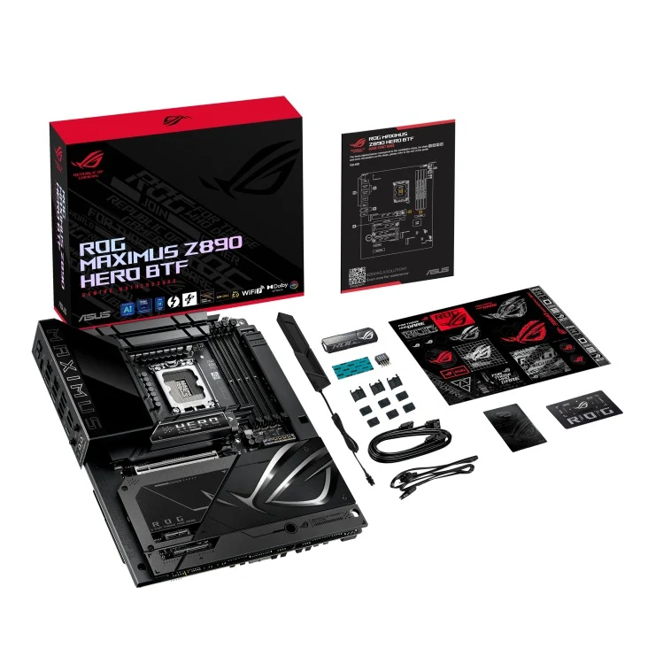 Asus ROG Maximus Z890 Hero BTF DDR5 Intel Gaming Motherboard