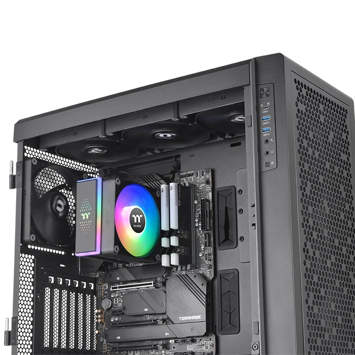 ThermalTake Astria 200 ARGB Lightning CPU Cooler (Black) (CL-P119-AL12SW-A)
