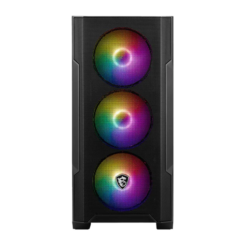 MSI MAG Forge M100A Micro-ATX Tower Case (Black)