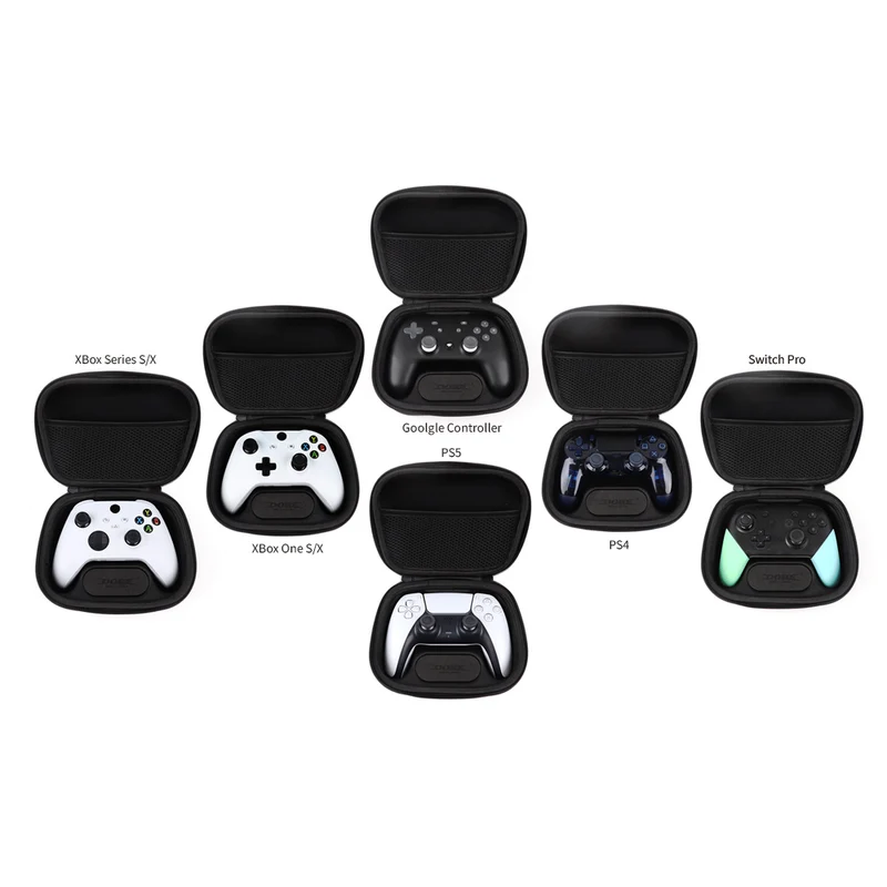 Dobe Controller Storage Bag for PS4/PS5/Nintendo Switch/XboxOne/Xbox Series S/X/Google Controller (Black) TY-18177