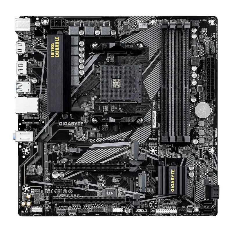 Gigabyte B550M DS3H R2 Ultra Durable Motherboard