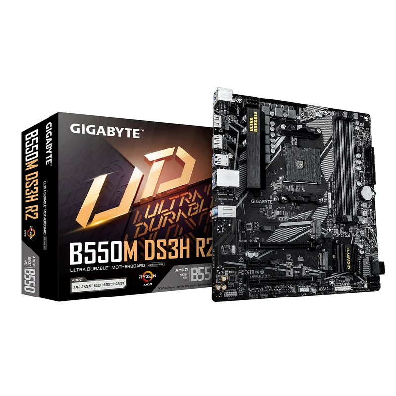 Gigabyte B550M DS3H R2 Ultra Durable Motherboard