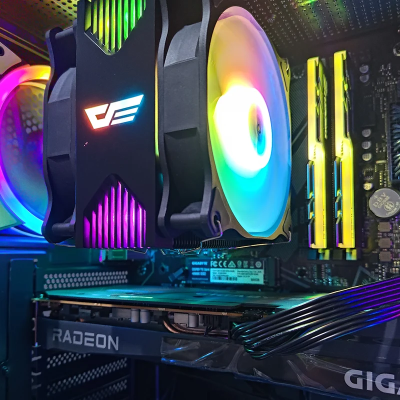 Alpha DK150 Black Desktop Gaming PC | AMD Ryzen 5 5600 | 16GB RAM | 500GB SSD | RX 6600 | Windows 11 Pro