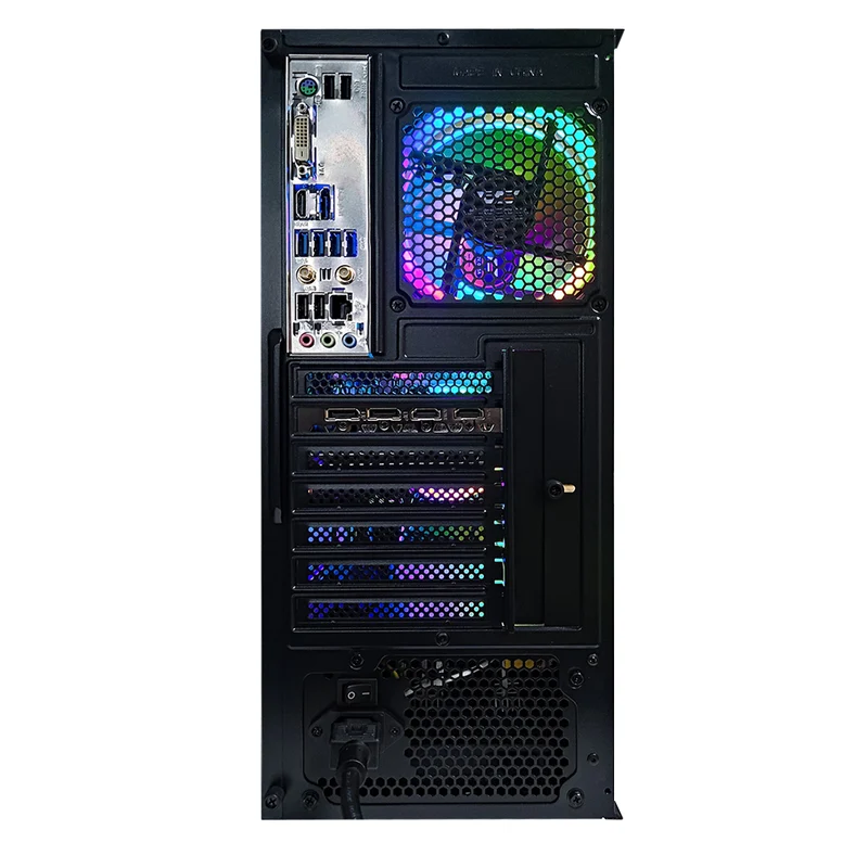 Alpha DK150 Black Desktop Gaming PC | AMD Ryzen 5 5600 | 16GB RAM | 500GB SSD | RX 6600 | Windows 11 Pro