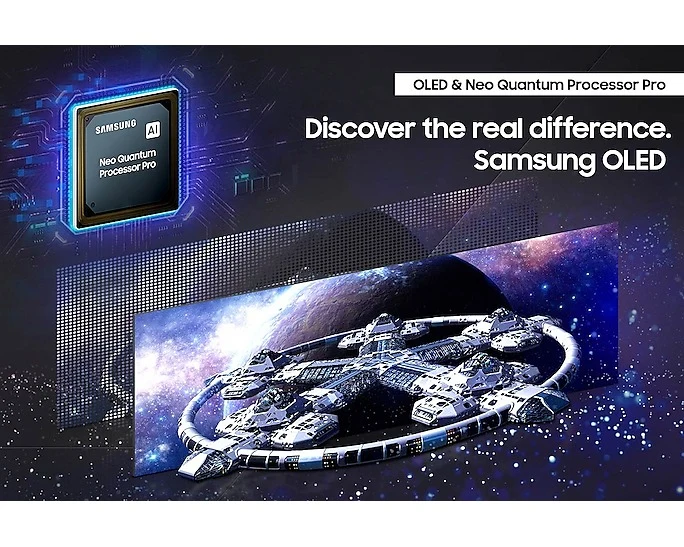 Samsung Odyssey OLED G9 (G95SC) LS49CG954SEXXP 49" Neo Quantum Processor Pro 0.03ms 240Hz GTG 5120x1440 Dual QHD Curved Smart Gaming Monitor