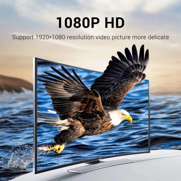 Vention HDMI A Male/VGA Male/USB-A Male/3.5mm Male Cable - 3M (ABIBI)