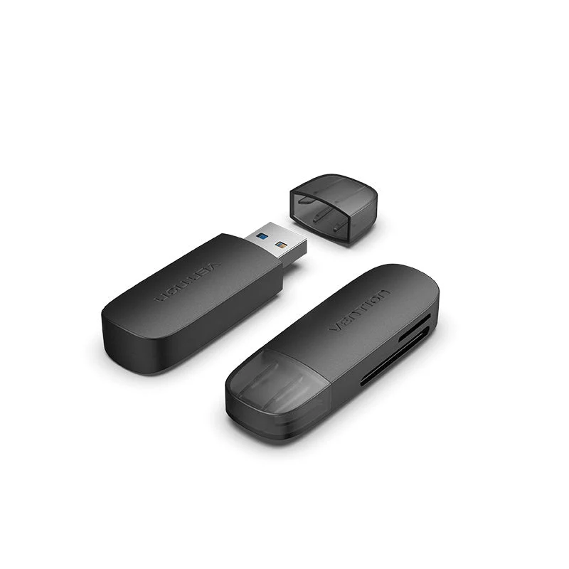 Vention 2-in-1 USB 3.0-A SD & TF Card Reader (CLGB0)