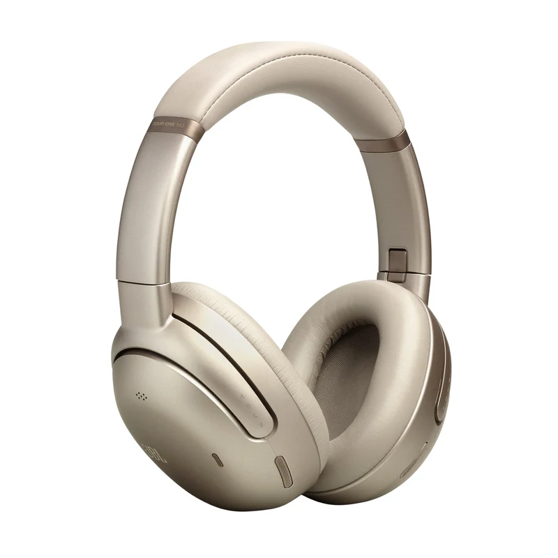 JBL Tour One M3 Wireless Over-Ear Noise Cancelling Headphone (Black, Latte)