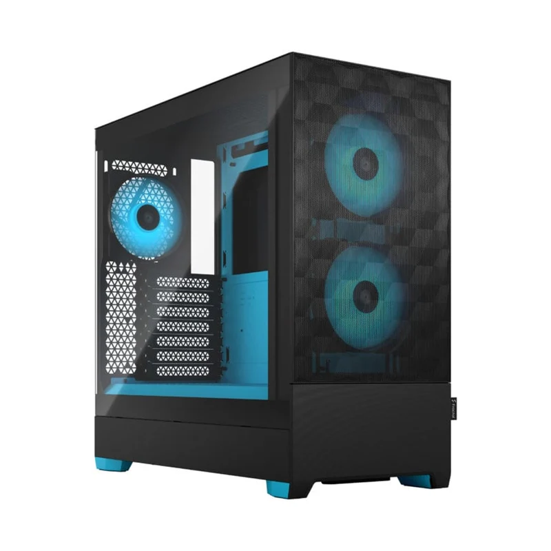 Fractal Design Pop Air Computer Case (RGB White TG Clear Tint, RGB Cyan Core TG Clear Tint, RGB Magenta Core TG Clear Tint, RGB Orange Core TG Clear Tint, RGB Black TG Clear Tint)