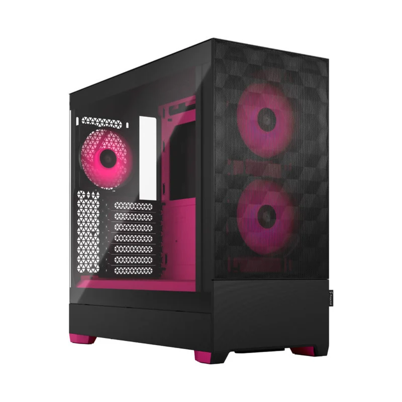 Fractal Design Pop Air Computer Case (RGB White TG Clear Tint, RGB Cyan Core TG Clear Tint, RGB Magenta Core TG Clear Tint, RGB Orange Core TG Clear Tint, RGB Black TG Clear Tint)