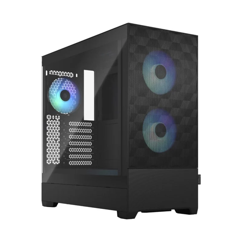 Fractal Design Pop Air Computer Case (RGB White TG Clear Tint, RGB Cyan Core TG Clear Tint, RGB Magenta Core TG Clear Tint, RGB Orange Core TG Clear Tint, RGB Black TG Clear Tint)