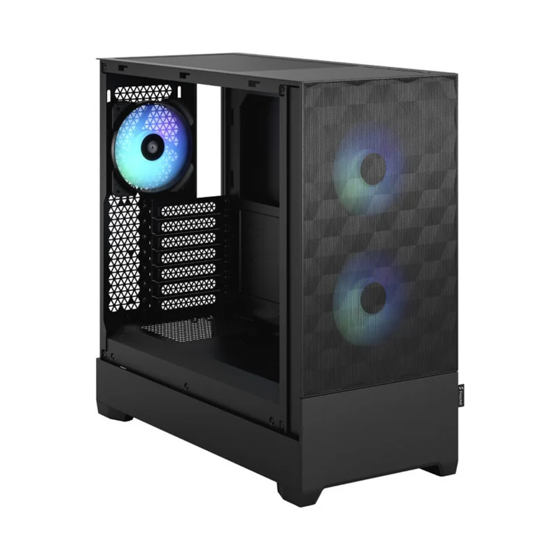 Fractal Design Pop Air Computer Case (RGB White TG Clear Tint, RGB Cyan Core TG Clear Tint, RGB Magenta Core TG Clear Tint, RGB Orange Core TG Clear Tint, RGB Black TG Clear Tint)